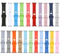 Apple Watch 38/40/41mm -  NORTH EDGE Stilrena Silikonarmband Orange Medium