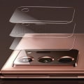 Miniatyrbillede 4 af 11: Kameralinsskydd Standard HD Samsung Galaxy Z Fold 2 Transparent/Genomskinlig
