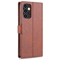 Miniatyrbillede 8 af 10: Effektiv YAZUNSHI Wallet Case - Samsung Galaxy A32 Röd