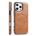 Miniatyrbillede 9 af 11: iPhone 16 Pro Max - Slimmat Kortfacksskal i Läder Svart
