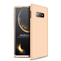 Miniatyrbillede 1 af 8: Stilsäkert Skyddande Fodral (FLOVEME) - Samsung Galaxy S10+ Guld