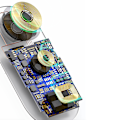 Miniatyrbilde 6 av 7: Kraftfull Baseus 3 i 1 Qi Tr�dl�sladdnings Platta Svart