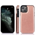 Miniatyrbillede 2 af 11: Elegant fleksibelt cover med kortrum - iPhone 13 Vit
