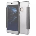 Miniatyrbilde 5 av 11: FLOVEMES Smarta Clear-View Fodral - Huawei P8 Lite Guld