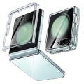 Miniatyrbild 1 av 11: Galaxy Z Flip 5 - Mjukt silikon TPU/PC-skal Transparent