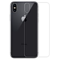 Pikkukuva 2 / 6: iPhone X/XS - 2st HeliGuards Skyddsglas för Baksida Genomskinlig