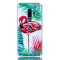 Pikkukuva 1 / 5: Skal i Retrodesign (Palm Flamingo) till Samsung Galaxy S9 Plus