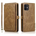 Pikkukuva 1 / 11: Kätevä 2-in-1 lompakkokotelo - iPhone 12 Brun