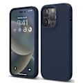 Pikkukuva 3 / 11: Iskunkestävä silikonikuori - iPhone 14 Pro Max Mörkblå
