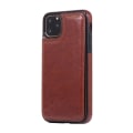 Miniatyrbillede 11 af 11: Fleksibelt beskyttelsescover med kortholder NKOBEE - iPhone 11 Brun
