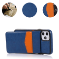 Miniatyrbilde 6 av 11: iPhone 11 - Skyddsskal med Kortfack (Leman) Brun