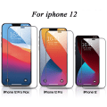 Pikkukuva 5 / 11: Skärmskydd 2-PACK 2.5D 9H 0,3mm iPhone 12 Pro Svart