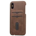 Pikkukuva 11 / 11: iPhone X/XS - Elegant Kraftfullt Skal med Kortfack Rosaröd