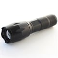 Miniatyrbillede 2 af 7: Praktiskt Hållbar T6 Zoom LED Ficklampa Svart