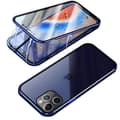 Exklusivt Magnetiskt Dubbelskal (FLOVEME) - iPhone 12 Pro Blå