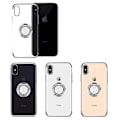 Miniatyrbilde 10 av 11: iPhone X/XS - Støtdempende Mykt Deksel Ringholder Blå