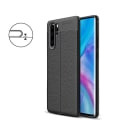 Miniatyrbild 4 av 8: Huawei P30 Pro - Smart Skyddande Silikonskal (AUTO FOCUS) Mörkblå
