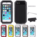 Miniatyrbillede 1 af 7: HEAVY DUTY - Fodral (Aluminum) till iPhone 8 Röd