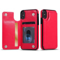 Miniatyrbillede 9 af 11: iPhone XS Max - Etui med pung/kortholder Brun