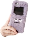 Pikkukuva 1 / 6: Mjukt Skyddande Fluffigt Skal För Samsung Galaxy Z Flip 5