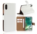 ClassT Fodral för iPhone X/XS (Läder) Vit