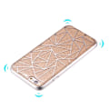 Miniatyrbilde 4 av 6: Crystal-skal från Snowflake till iPhone 6/6S plus (ORIGINAL) Crystalgrå