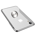Pikkukuva 1 / 11: iPhone XR - Robust Silikonskal med Ringhållare (FLOVEME) Silver