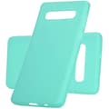 Samsung Galaxy S10 Plus - Skyddande Silikonskal (NKOBEE) Mint