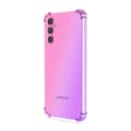 Samsung Galaxy A16 5G Smart Skyddsskal Silikon Transparent Rosa/Lila