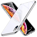 Miniatyrbilde 4 av 6: iPhone X/XS - HeliGuards Skyddsglas för Baksida Genomskinlig