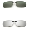 Miniatyrbilde 2 av 11: Effektfulla Clip-on Solglasögon Polarized Svart