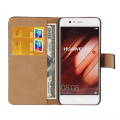 Miniatyrbilde 3 av 11: Huawei P10 Plus - Stilrent Plånboksfodral från ROYBAN (Läder) Röd
