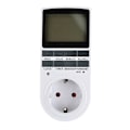 Miniatyrbillede 4 af 5: Smidig Smart Vägg Timer Ström Timer EU Plug Vit