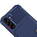 Miniatyrbild 11 av 11: Smart och Välgjort Skal med Kortfack - Samsung Galaxy S21 FE Röd