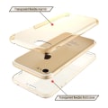 Pikkukuva 5 / 11: Stilrent Praktiskt Silikonfodral TOUCHFUNKTION iPhone 7 PLUS Blå
