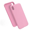 Miniatyrbillede 1 af 11: iPhone XR - Silikonecover i mat design Ljusrosa