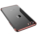 Pikkukuva 4 / 11: Elegant Exklusivt Skyddande Silikonskal för iPhone 8 (MAX SKYDD) Svart