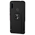 Miniatyrbillede 10 af 10: Huawei P30 Lite - Exklusivt Skal med Ringhållare (LEMAN) Mörkblå