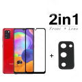Pikkukuva 1 / 11: 2-PACK Skärmskydd + Kameralinsskydd 2.5D HD 0,3mm Galaxy A02s Transparent/Genomskinlig