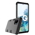 Pikkukuva 11 / 11: Samsung Galaxy S20 - Exklusivt Rugged Robot Skal Grå/Orange