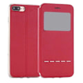 Miniatyrbillede 9 af 11: iPhone 7 Elegant Stilrent Smartfodral Fönster & Svarsfunktion Rosa