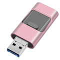 Pikkukuva 7 / 11: 32Gb Lightning/Micro-USB-Minne -  (Spara ner från din telefon) Guld
