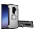 Samsung Galaxy S9Plus - Skal med hållare i Karbondesign Silver