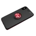Robust Skyddsskal med Ringh�llare till iPhone X Svart/Röd