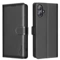 iPhone 16 Plånboksfodral - Säker & Praktisk Design Svart