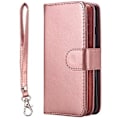 Pikkukuva 10 / 11: Robust Stilrent 9-korts Plånboksfodral för iPhone 8 PLUS Rosa