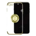 Miniatyrbild 4 av 11: St�td�mpande Silikonskal med Ringh�llare - iPhone 7 Blå