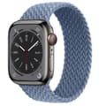 Mukava Apple iWatch -ranneke 42mm/44mm/45mm/49mm Ljusblå Large