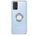 Pikkukuva 2 / 10: Stilrent Praktiskt Skal med Ringhållare - Samsung Galaxy A72 Svart