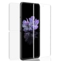 Miniatyrbilde 4 av 10: (2-PACK) Galaxy Z Flip - Skärmskydd Hydrogel (Fram- & Baksida) Transparent